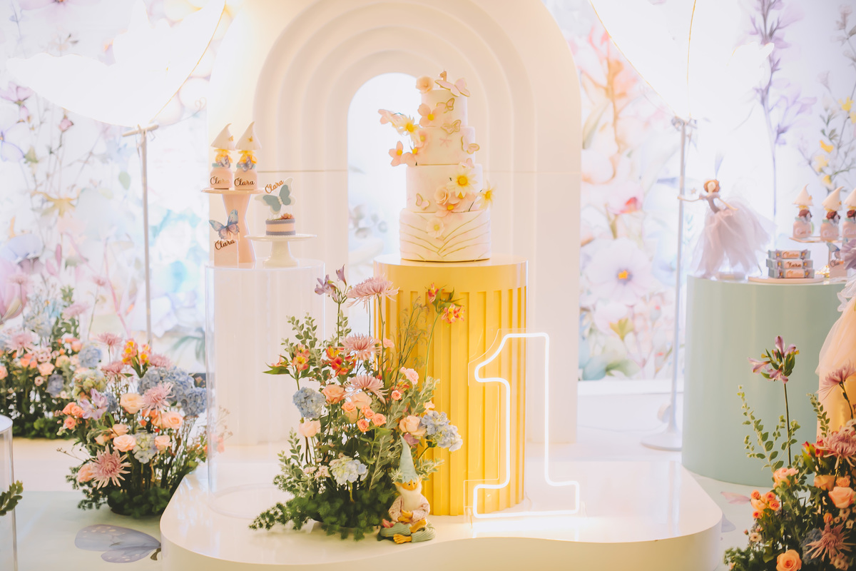 decoração festa menina borboleta