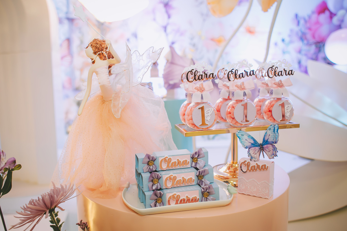 Decoração festa borboleta