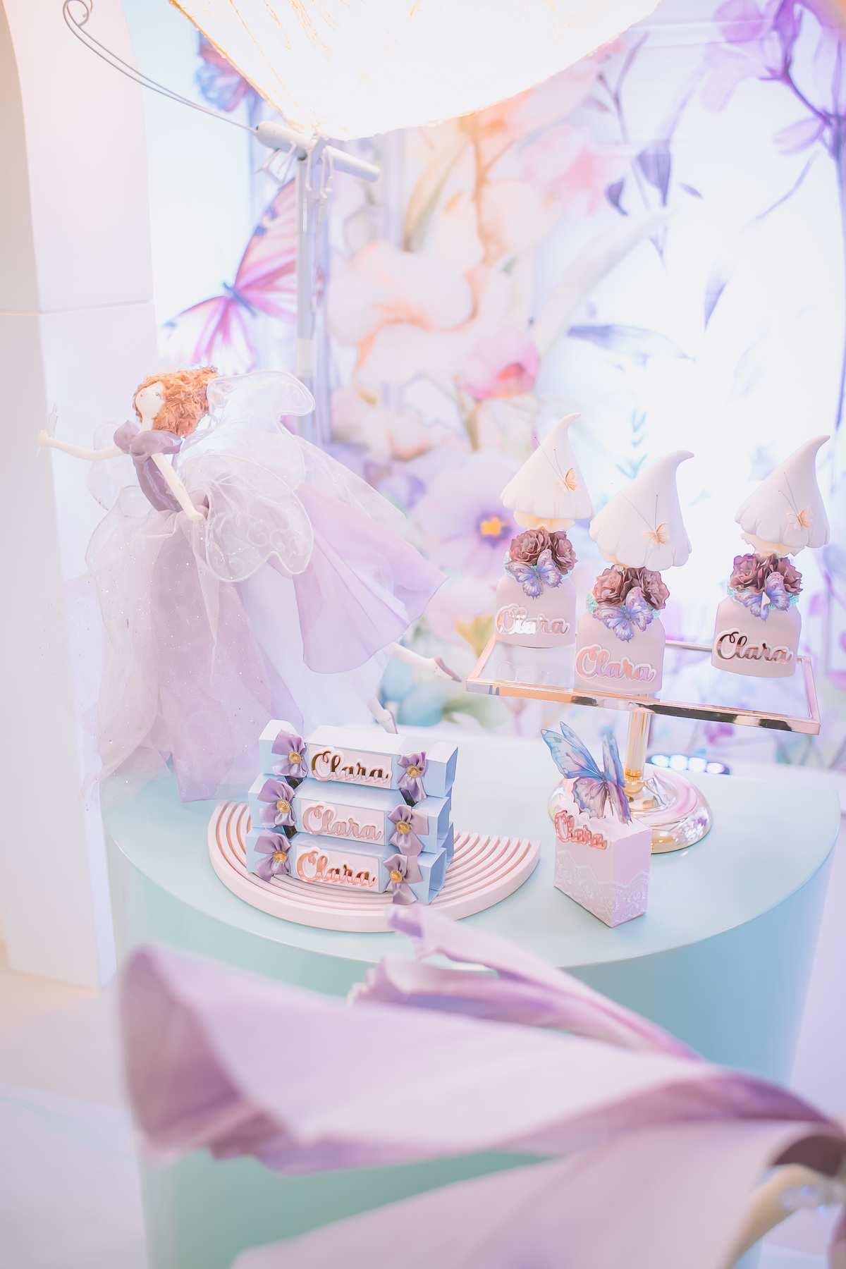 decoração jardim das fadas