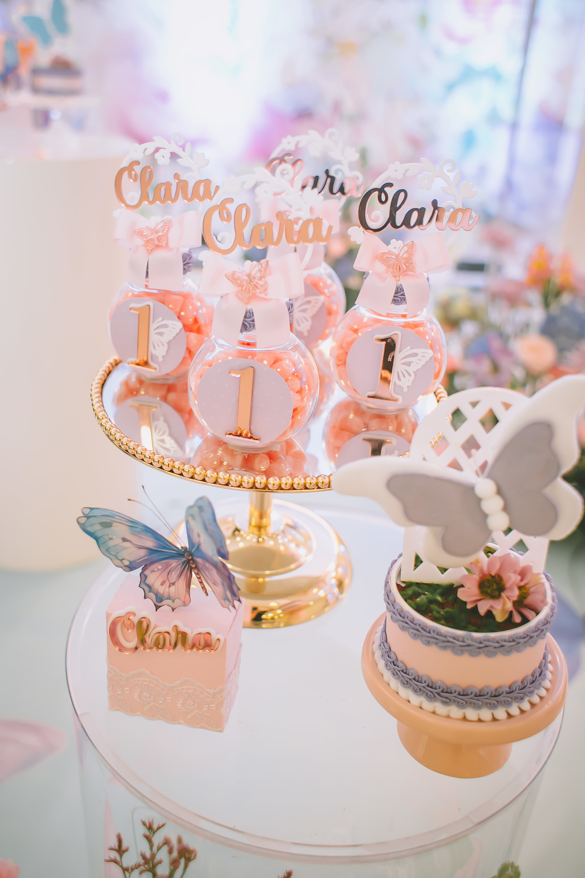 decoração jardim das fadas