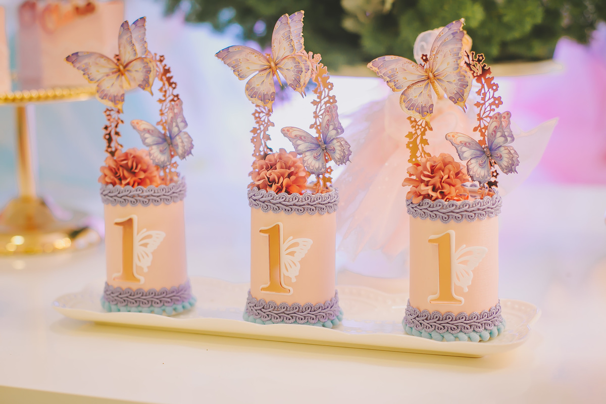 decoração festa menina borboleta