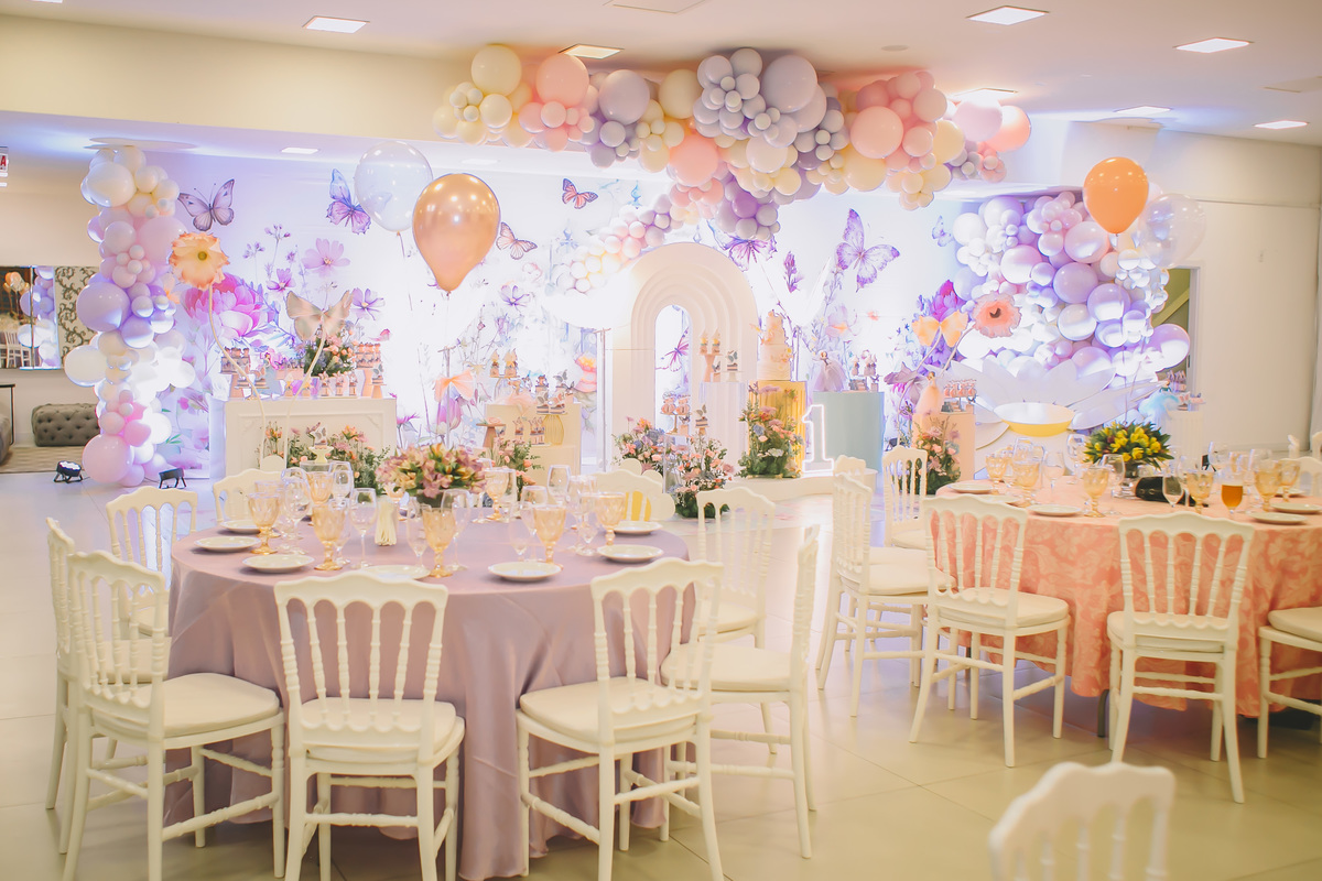 decoração jardim das fadas