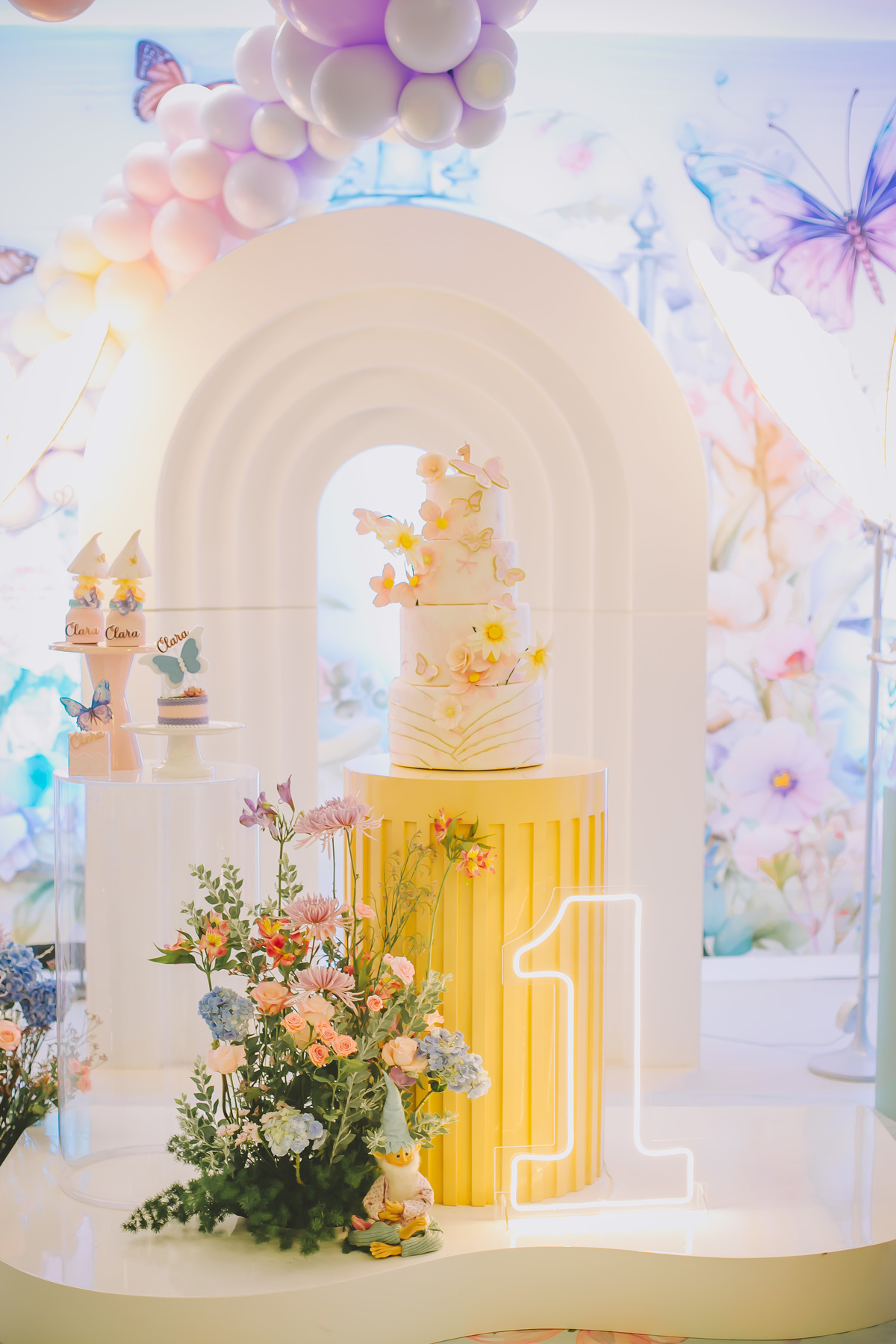 personalizado jardim das borboletas