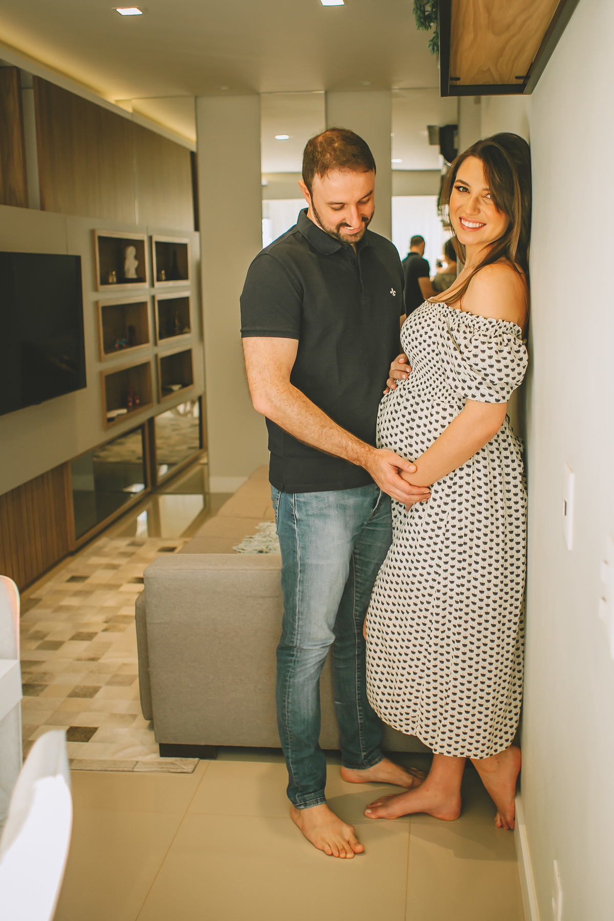 sessão fotográfica de gestante