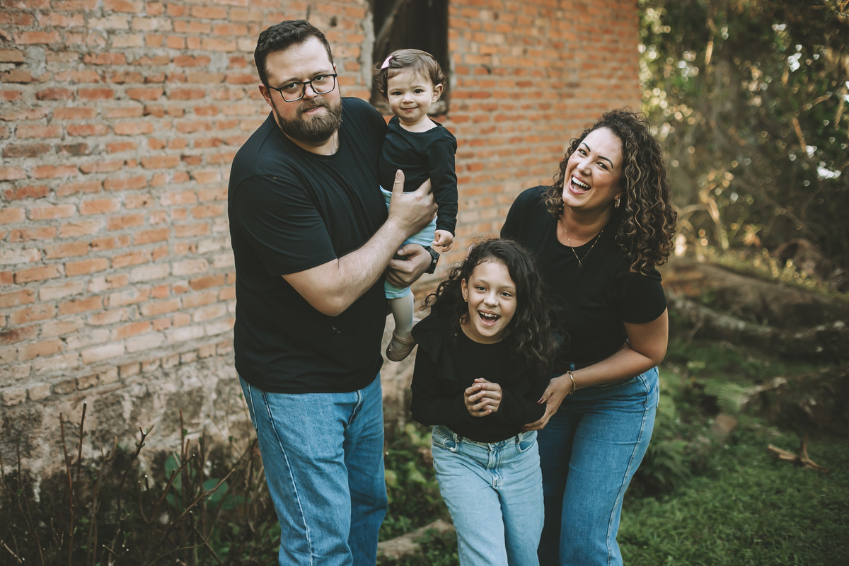sessão fotográfica de família