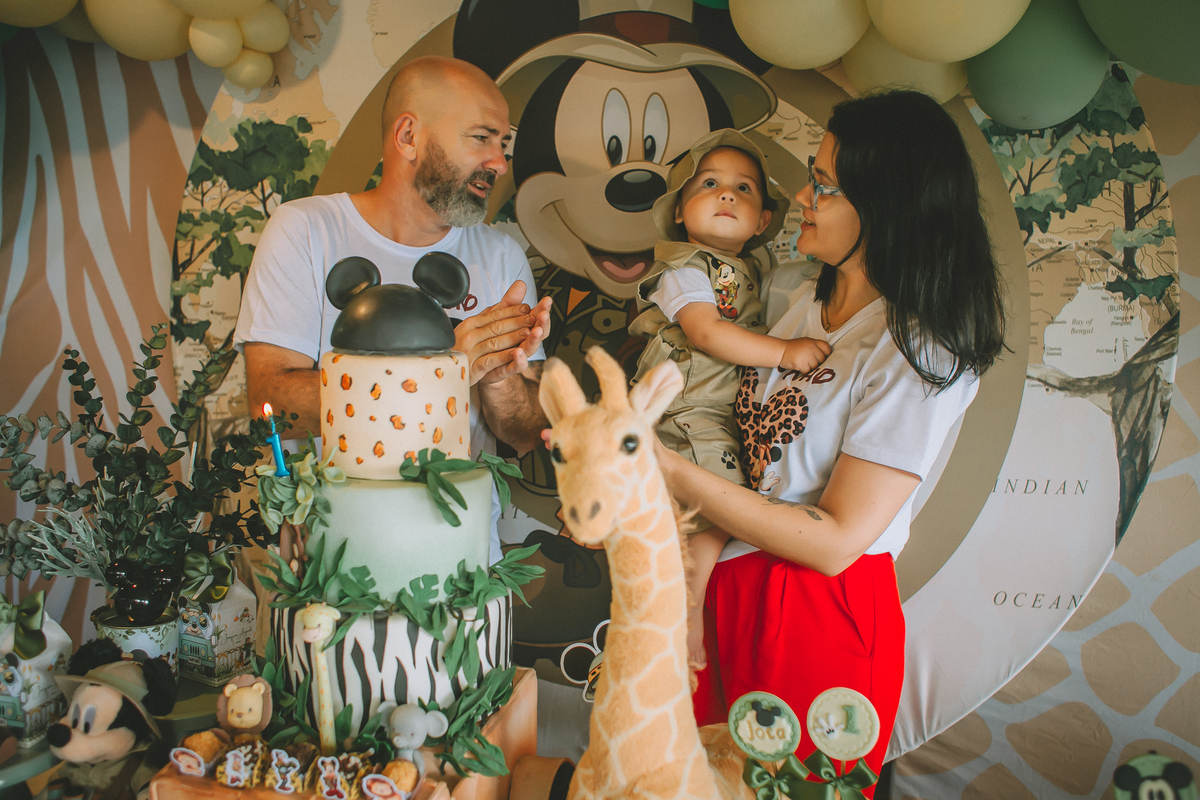 Roupa Safari do Mickey