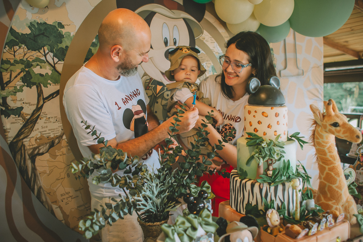 Roupa Safari do Mickey