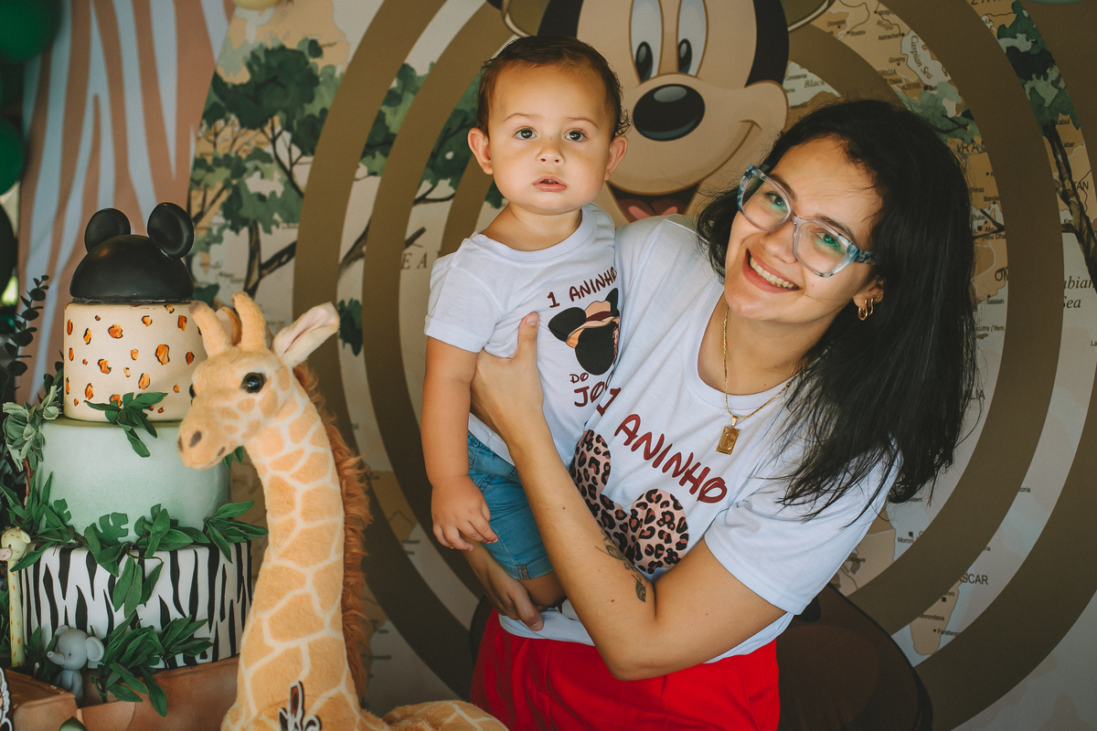 personalizado tema safari do mickey