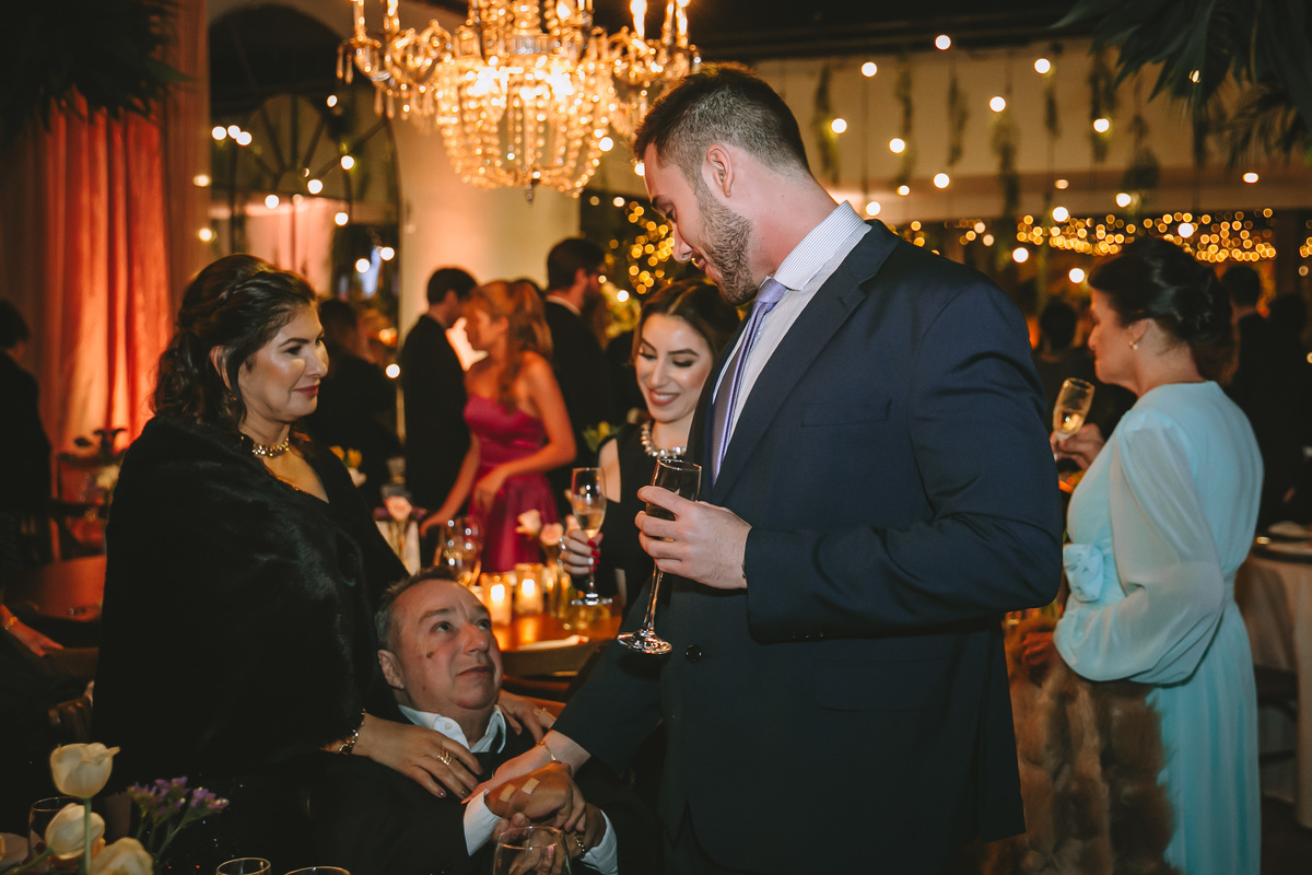 recepção de formatura unisul