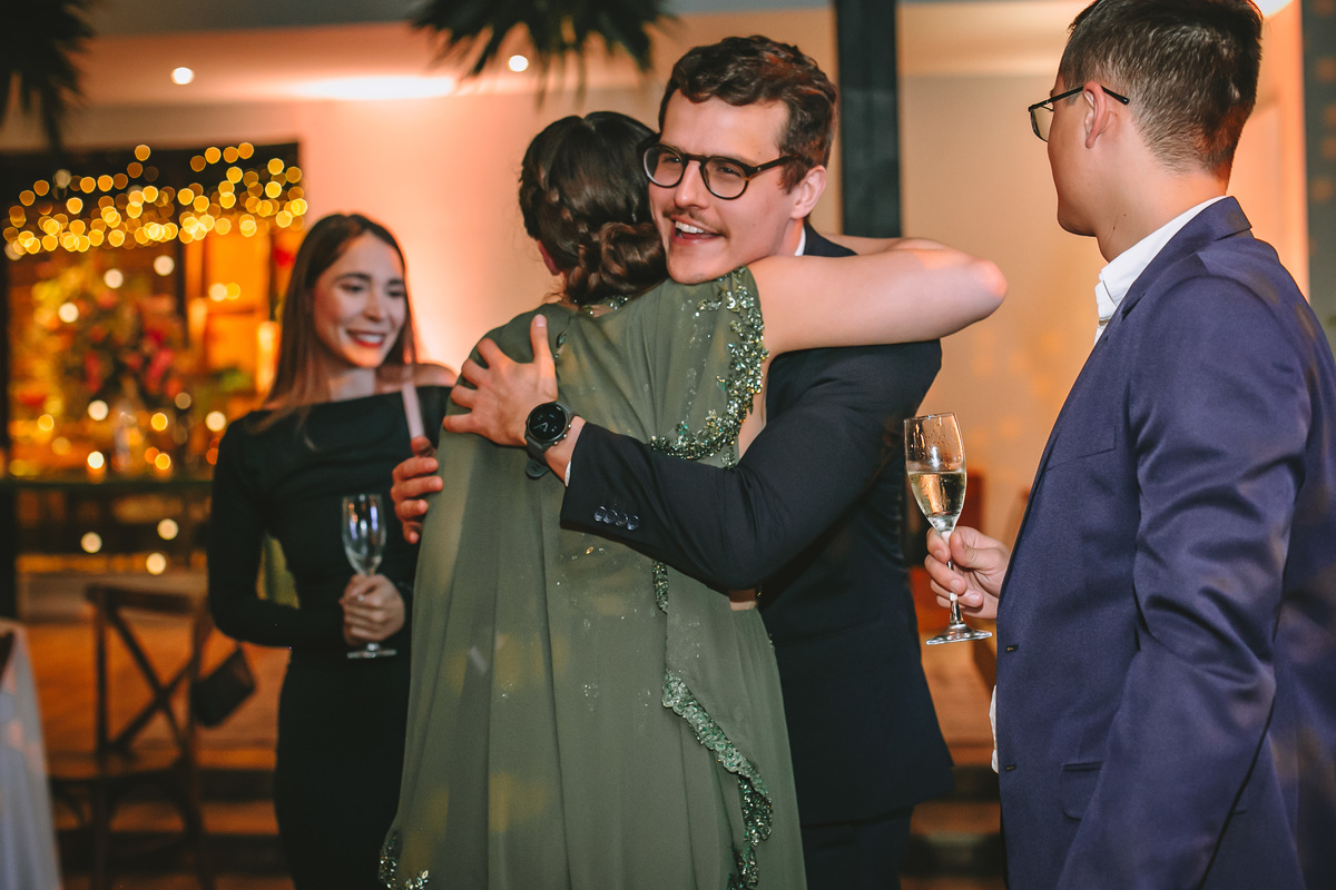 recepção de formatura unisul