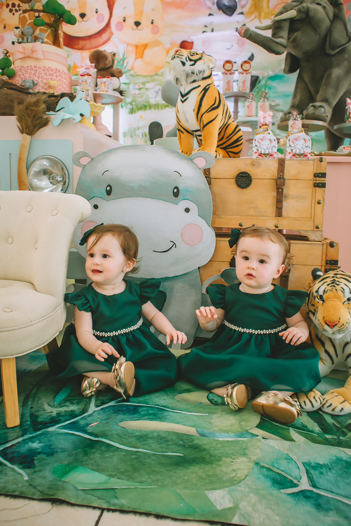 aniversário de gêmeas