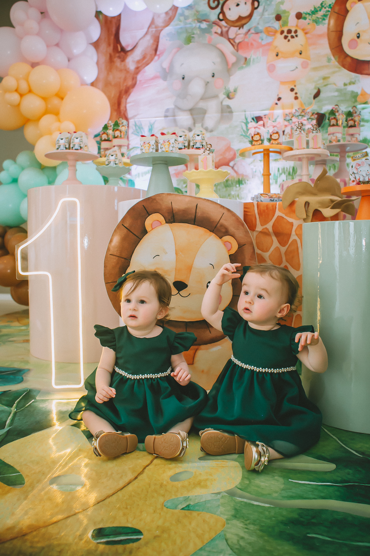 aniversário de gêmeas