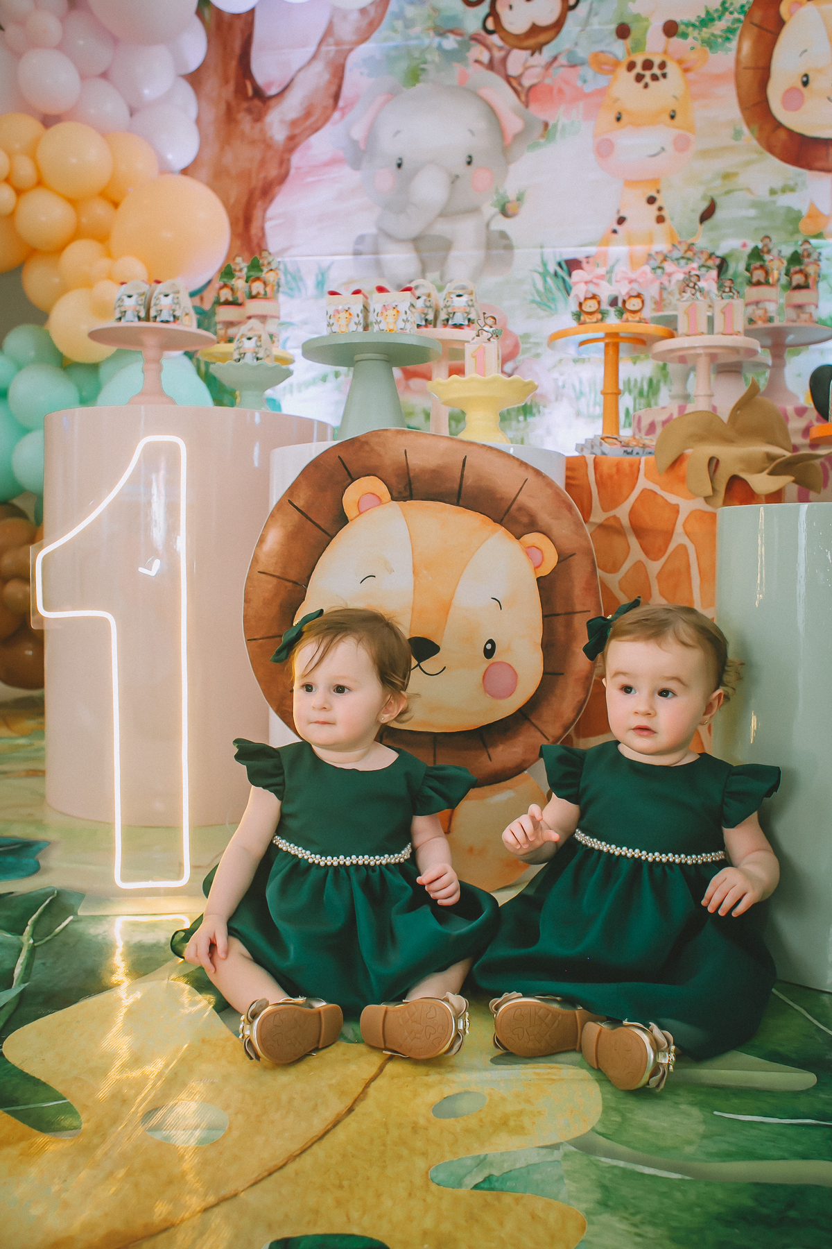 aniversário de gêmeas