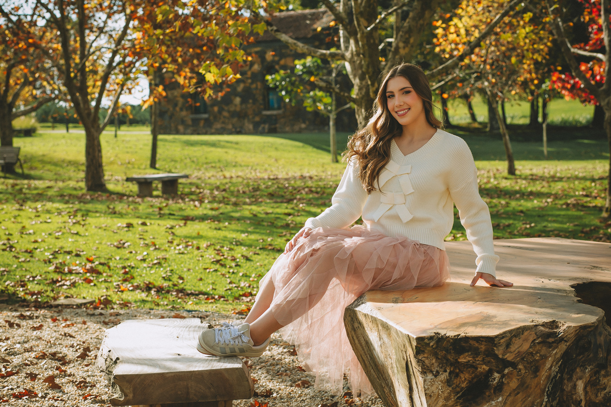 Sessão fotográfica pré 15 anos