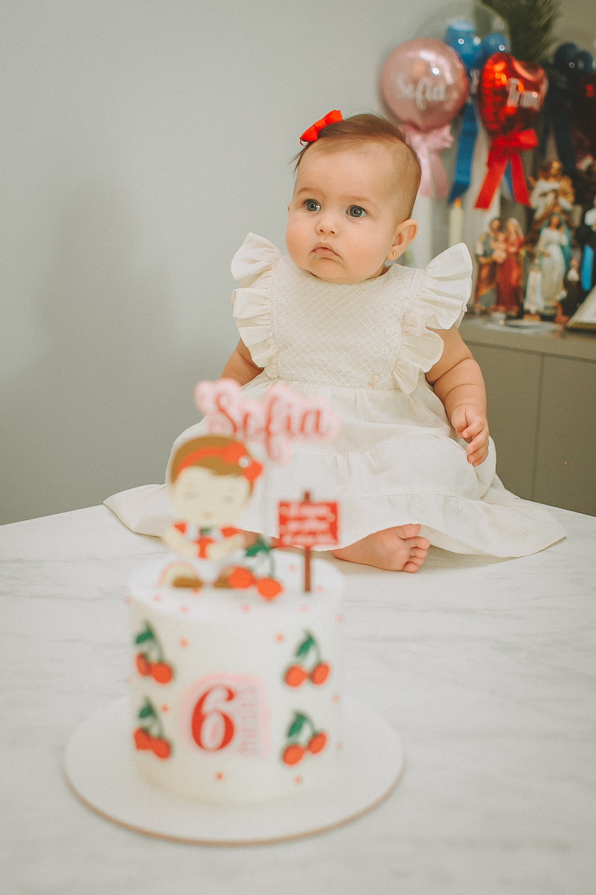mêsversário da Sofia 6 meses