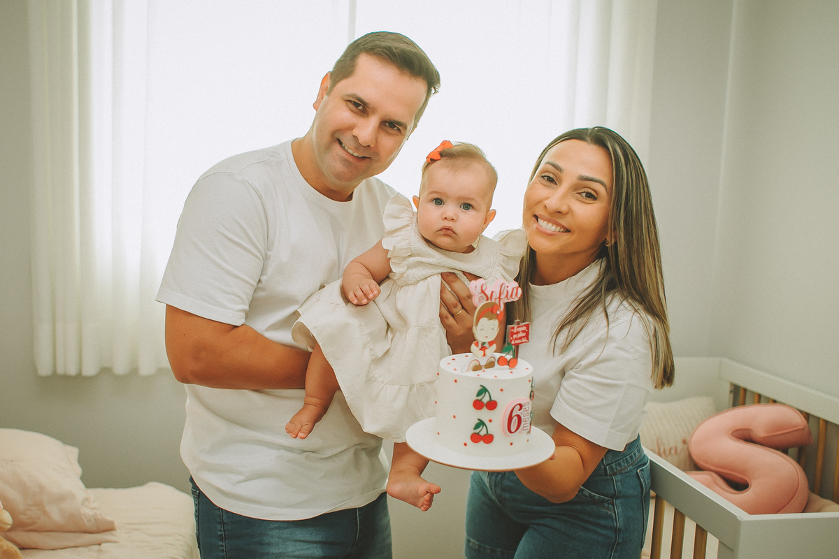 mêsversário da Sofia 6 meses