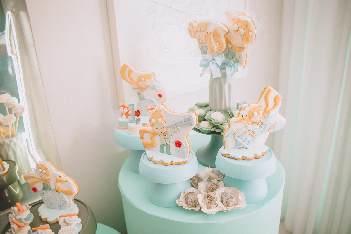 Decoração para festa infantil tema Pequeno Príncipe.