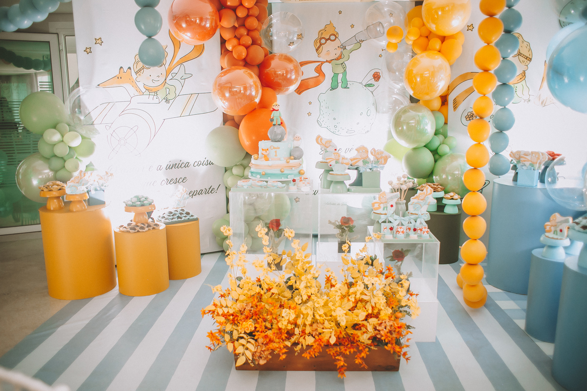 Decoração  para festa infantil tema Pequeno Príncipe.