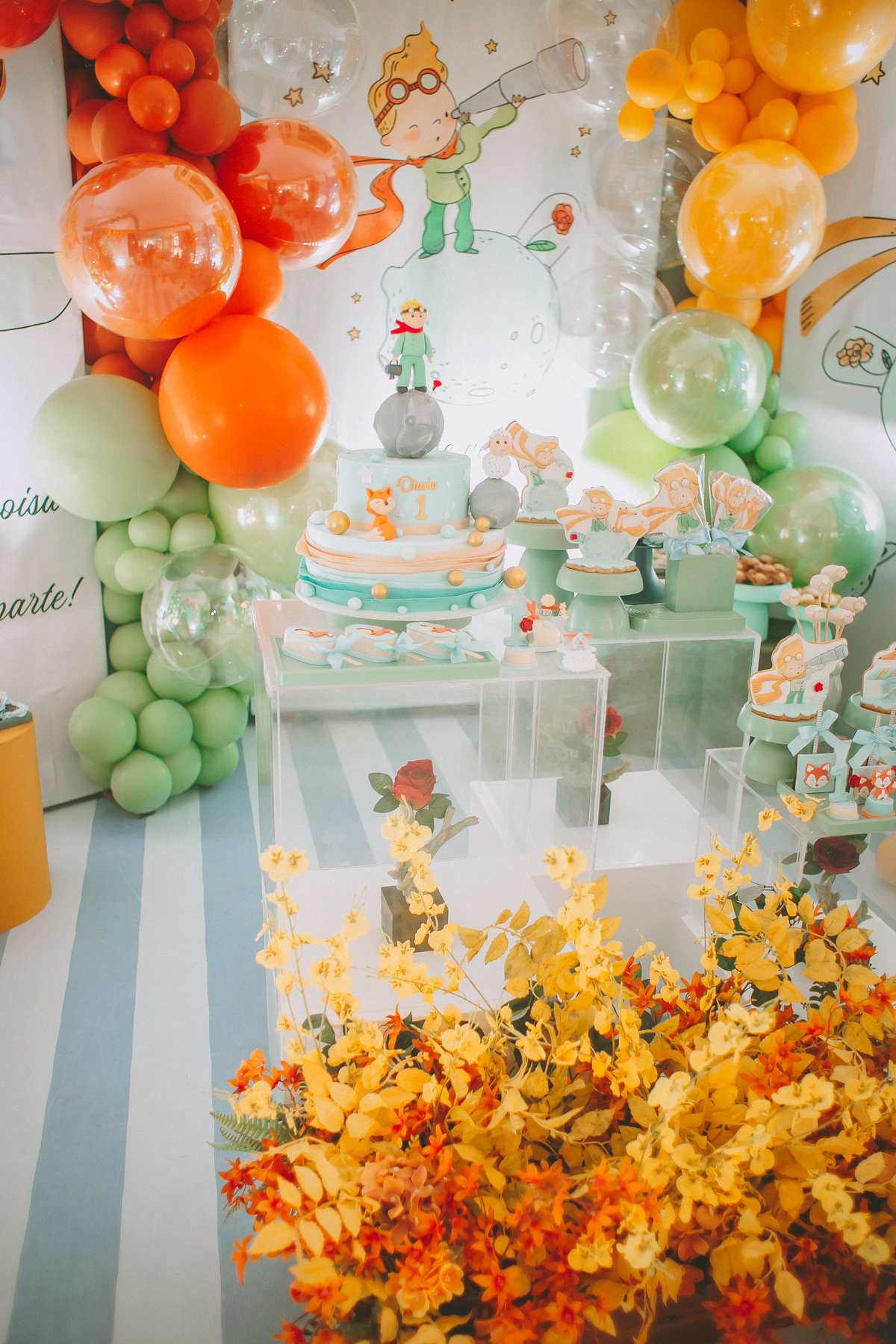 Decoração  para festa infantil tema Pequeno Príncipe.