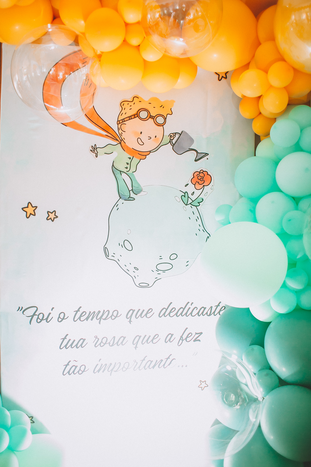 Decoração  para festa infantil tema Pequeno Príncipe.
