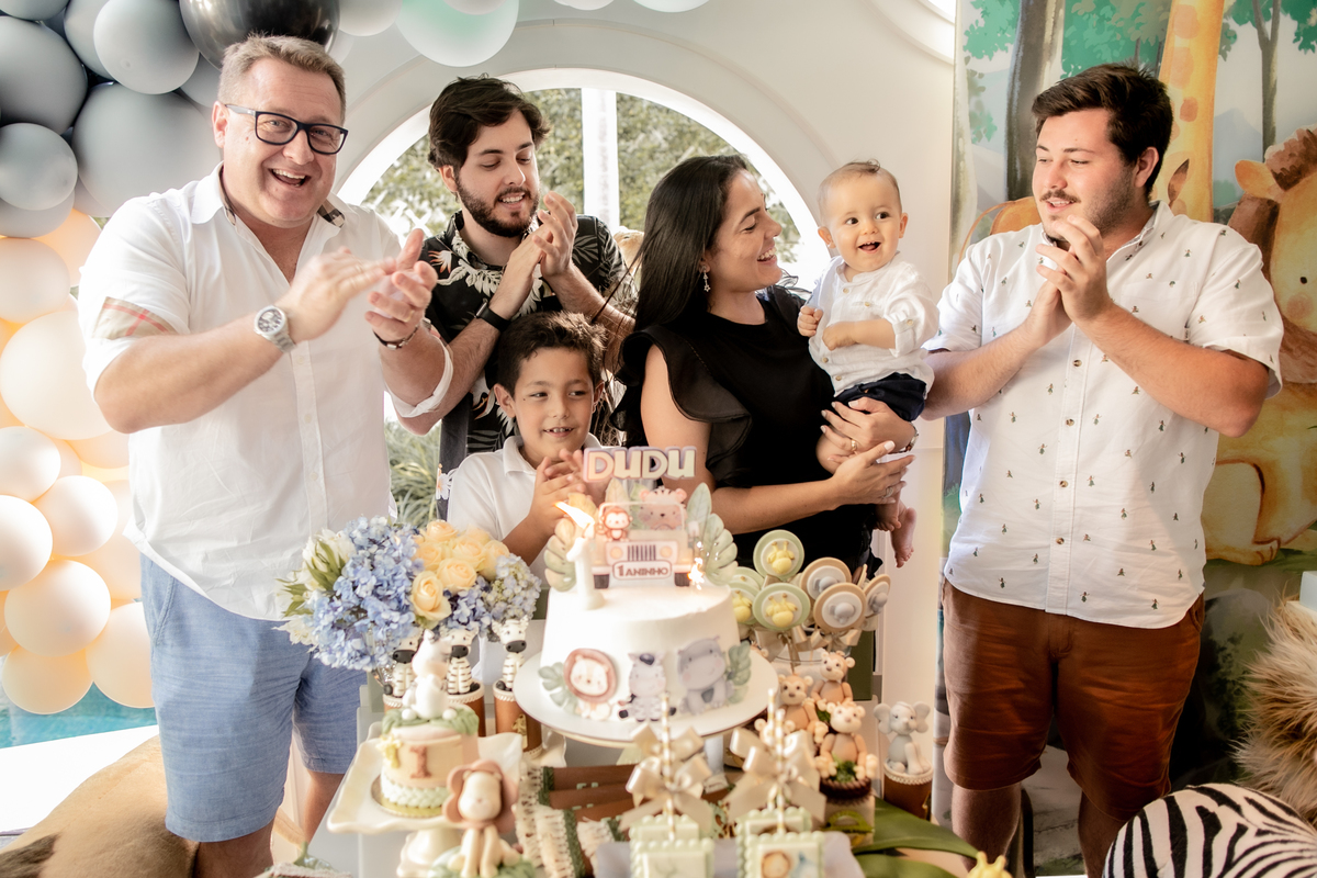 decoração tema safari