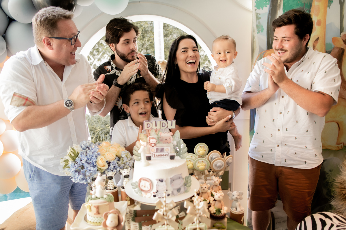 decoração tema safari