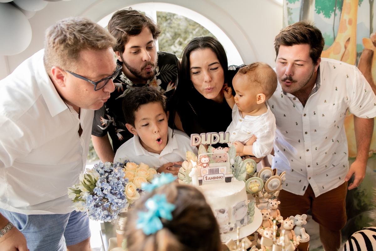 decoração tema safari