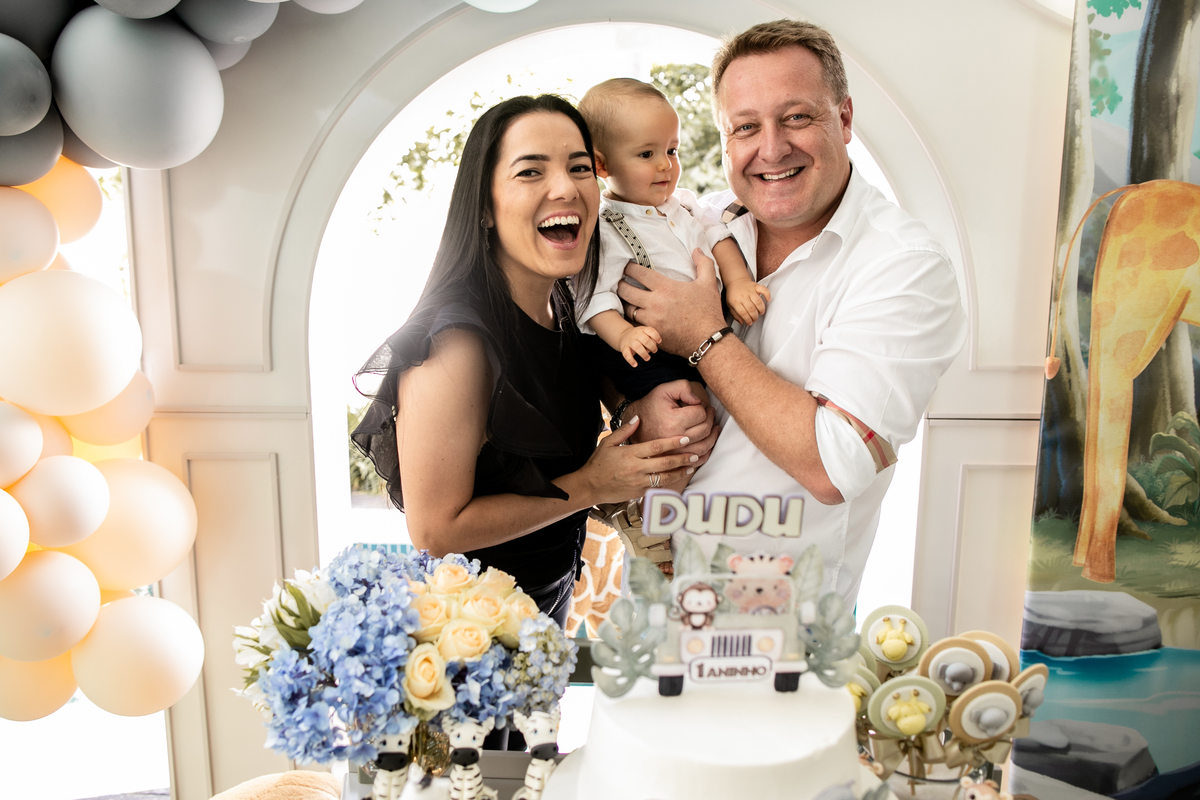 decoração tema safari