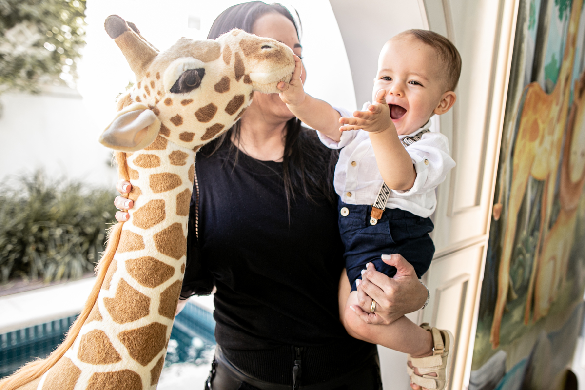 decoração tema safari