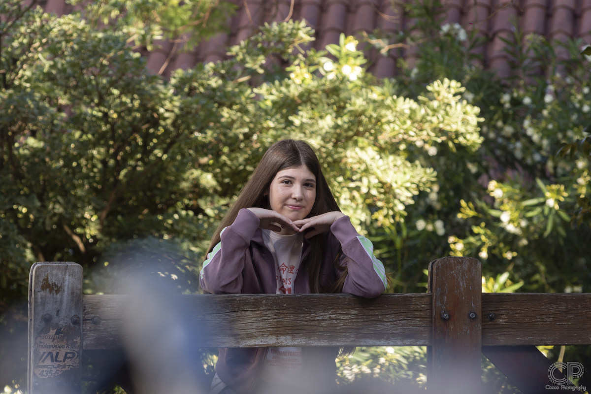 fotos de 15 al aire libre con hojas verdes de dia en un porton de madera