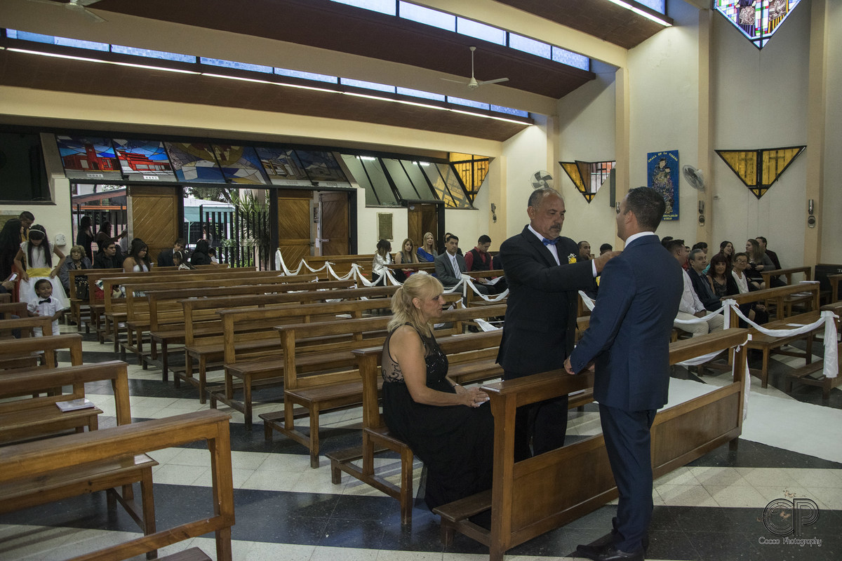 ceremonia religiosa, fotos en la iglesia, fotografías de bodas en rosario, familia