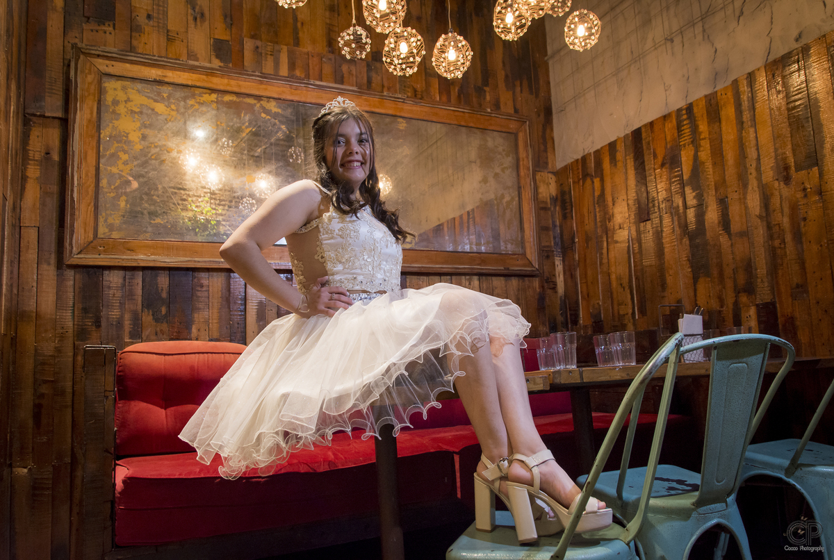 book previo a la fiesta, fotos en un bar de 15 años, Quinceañeras, 