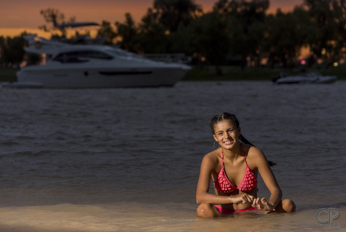 fotos de 15 años en el río al atardecer , fotos diferentes de XV años en rosario, santa fe, fotógrafos rosarinos