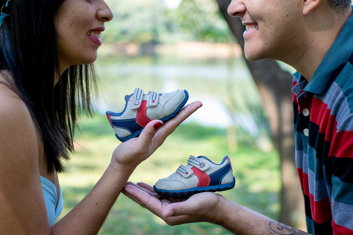 Ensaio Gestante - Sapatinhos de bebe...mais um para se juntar a nossa família