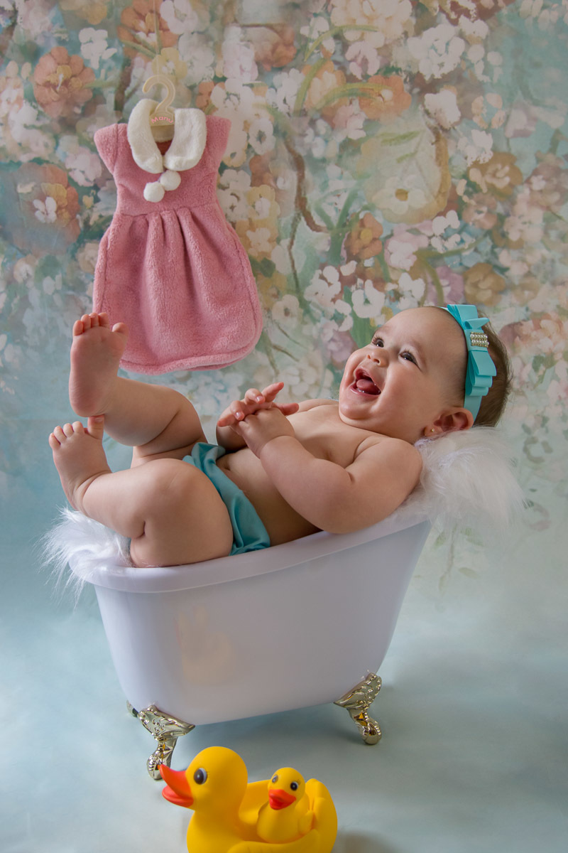 Hora do banho ou hora da diversão?