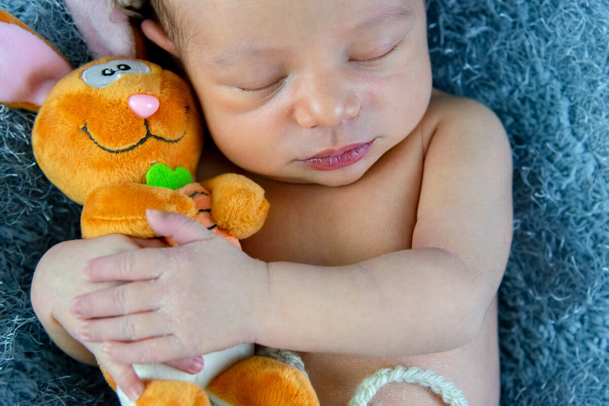 Agarrado no meu coelho