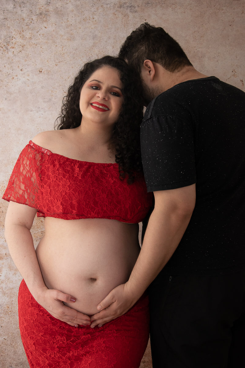 Ensaio gestante - casal gestante entrosado