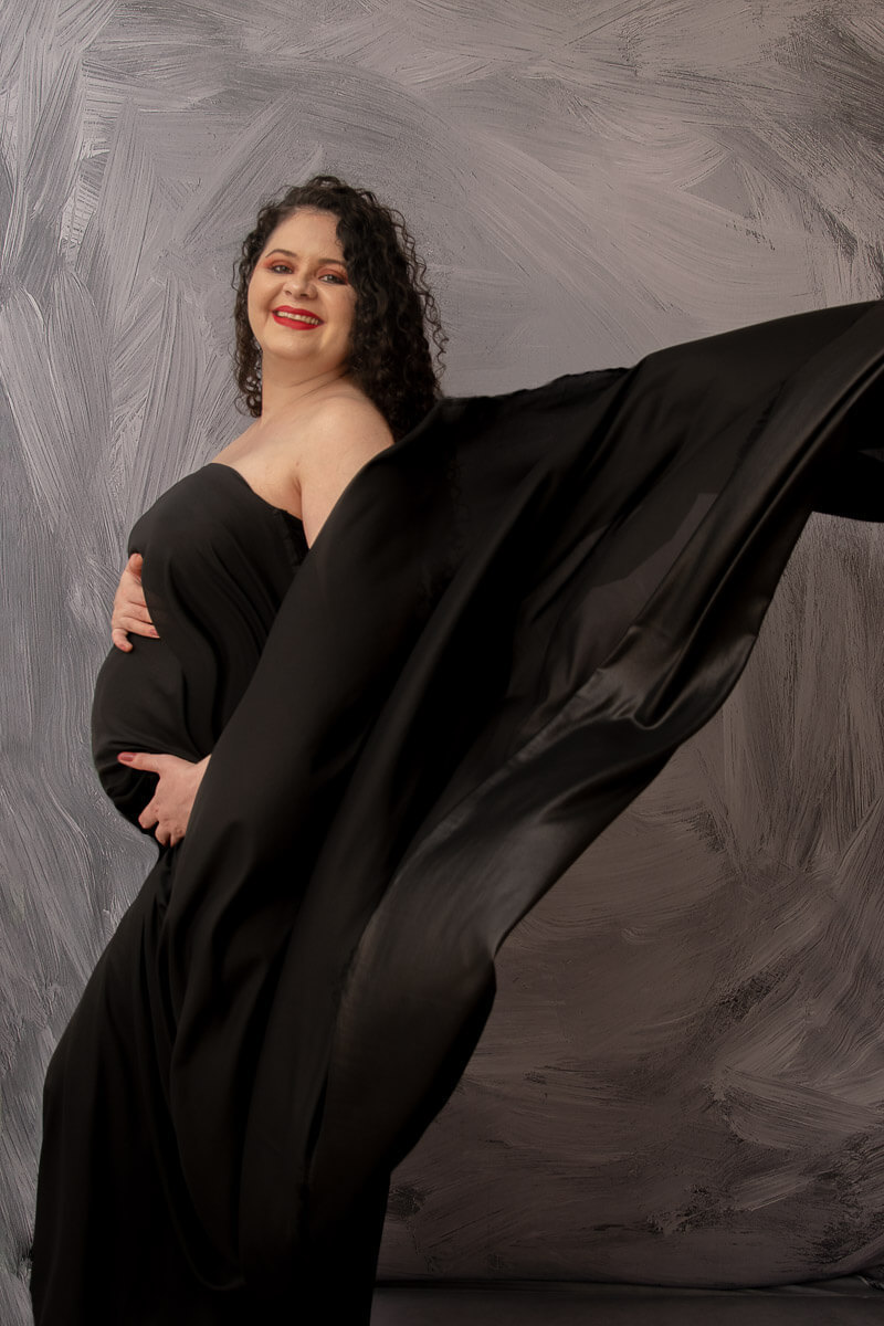 Ensaio gestante - Como uma deusa
