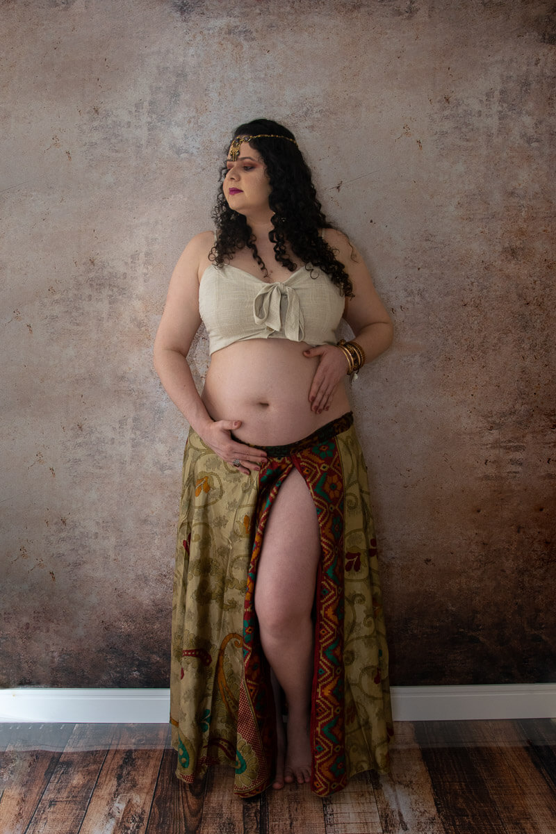 Ensaio gestante - Esbanjando beleza