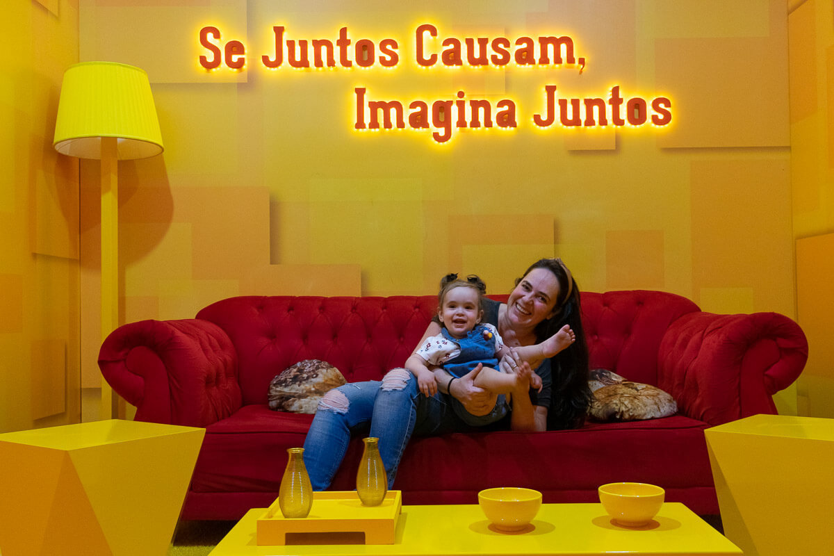 Amor da mamãe no Museu mais doce do mundo em São Paulo