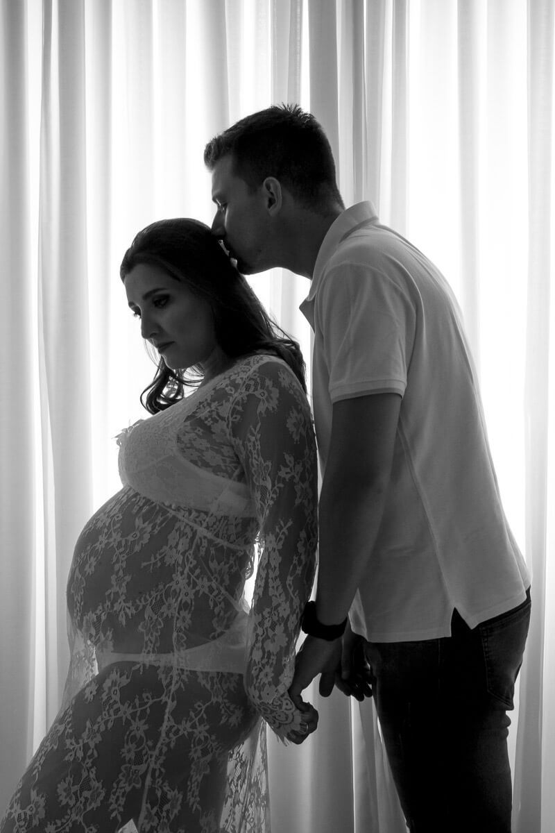 Casalzão no ensaio gestante