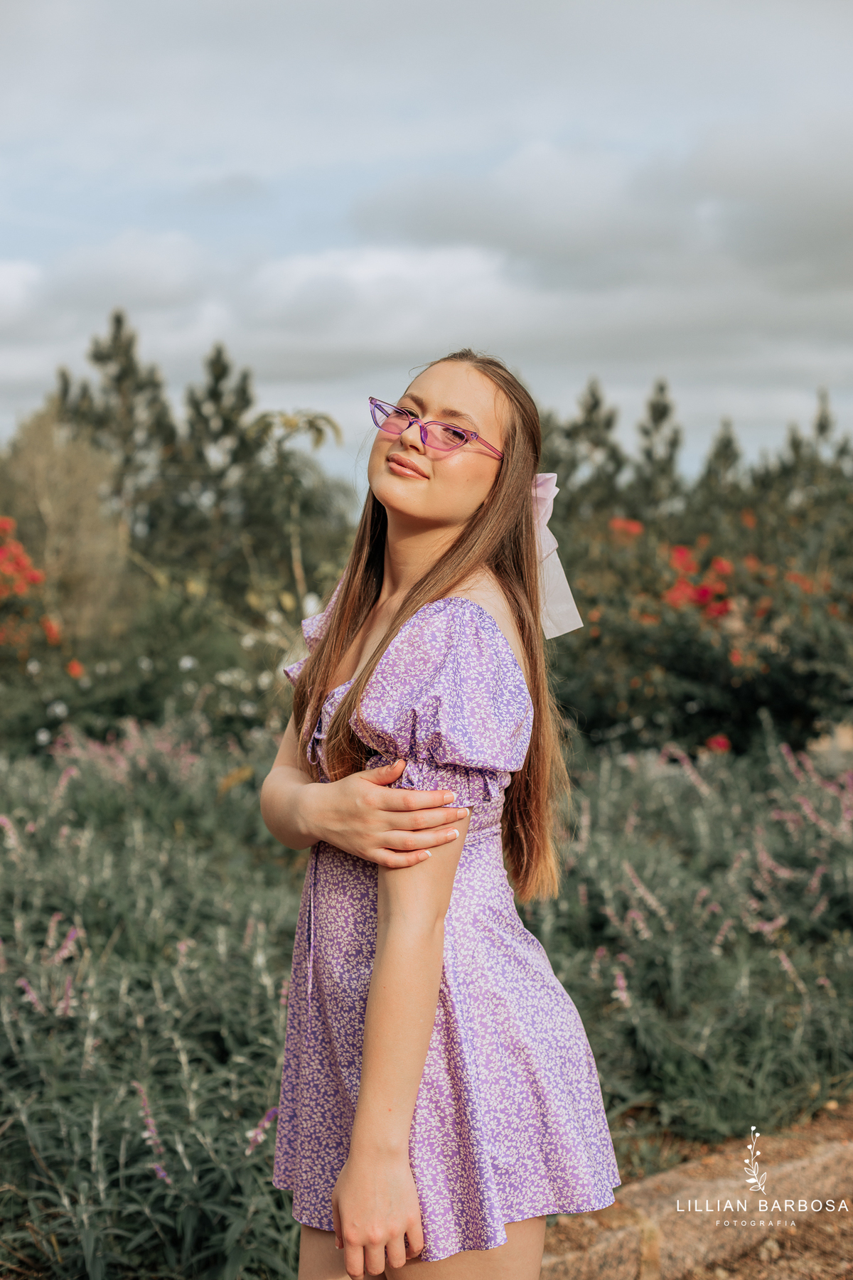 ensaio-de-quinze-anos-book-de-quinze-anos-castelo-belvedere-castelo-treze-de-maio-vestido-rosa-barbie-floresta-fotografa-de-lauro-muller-santa-catarina-