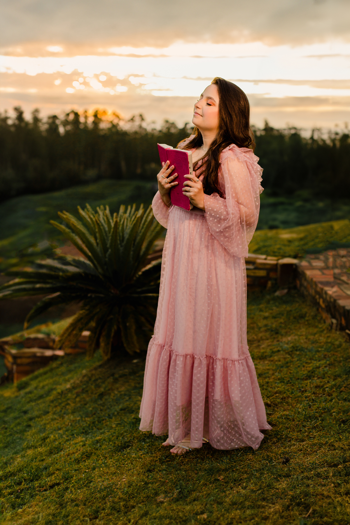 ensaio-pessoal-de21-anos-nascer-do-sol-flores-balanço-bliblia-fotografa -de-Lauro Muller-santa-catarina