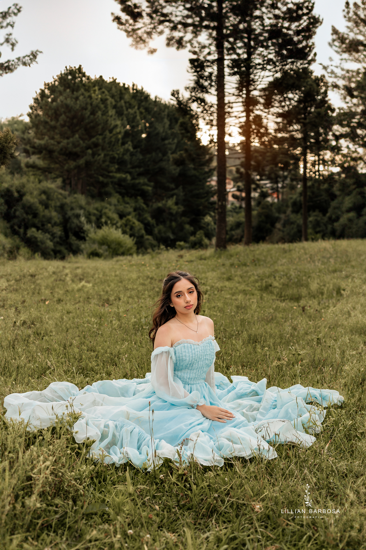 ensaio-de-quinze-anos-Atelie-daniela-nagel-serra-do-rio-do-rastro-vestido azul-preto-rosa-balanço-com-flores-fotografa-de-lauro-muller-santa-catarina
