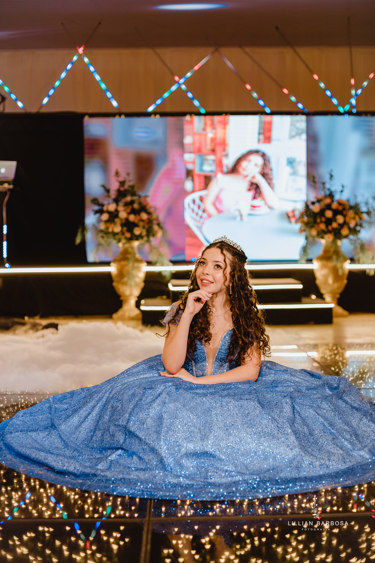 Festa-de-quinze-anos-vestido-Brilho-azul-fotografa-de-lauro-muller-santa-catarina
