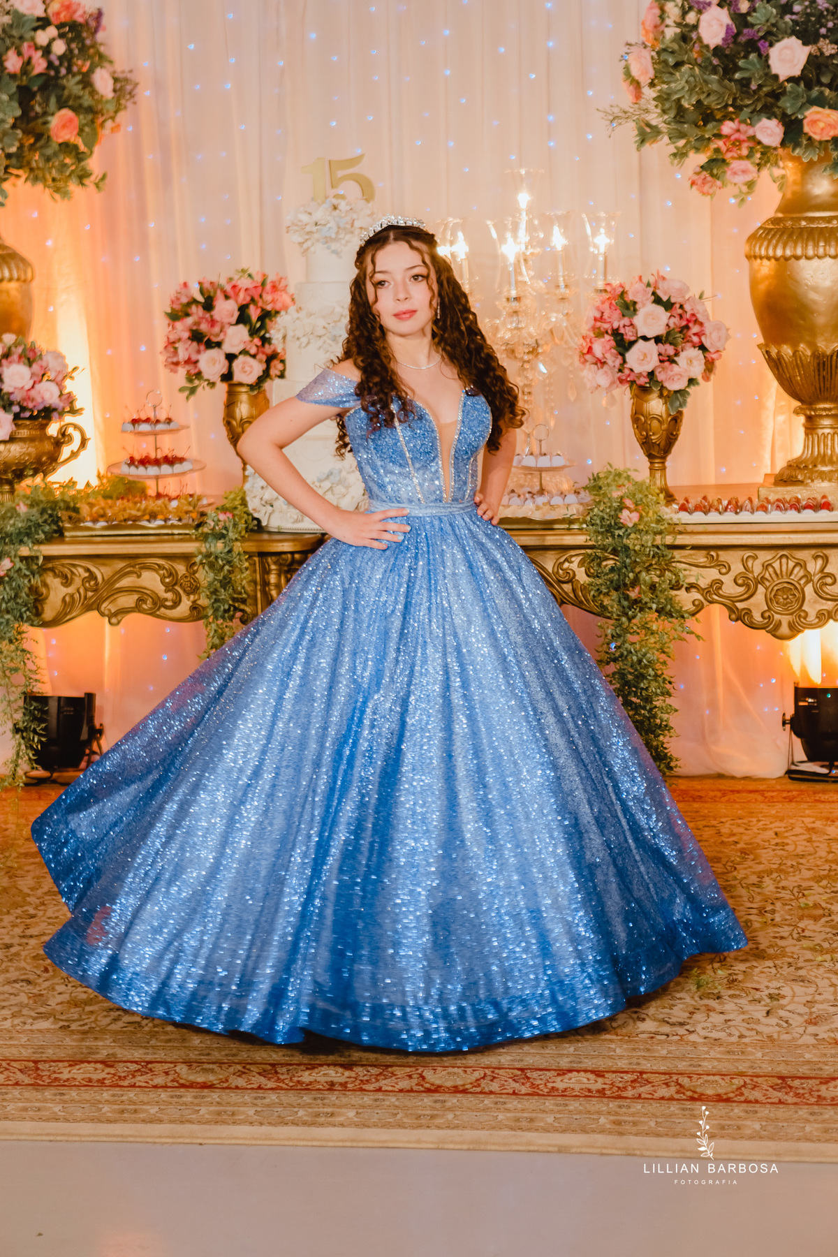 Festa-de-quinze-anos-vestido-Brilho-azul-fotografa-de-lauro-muller-santa-catarina