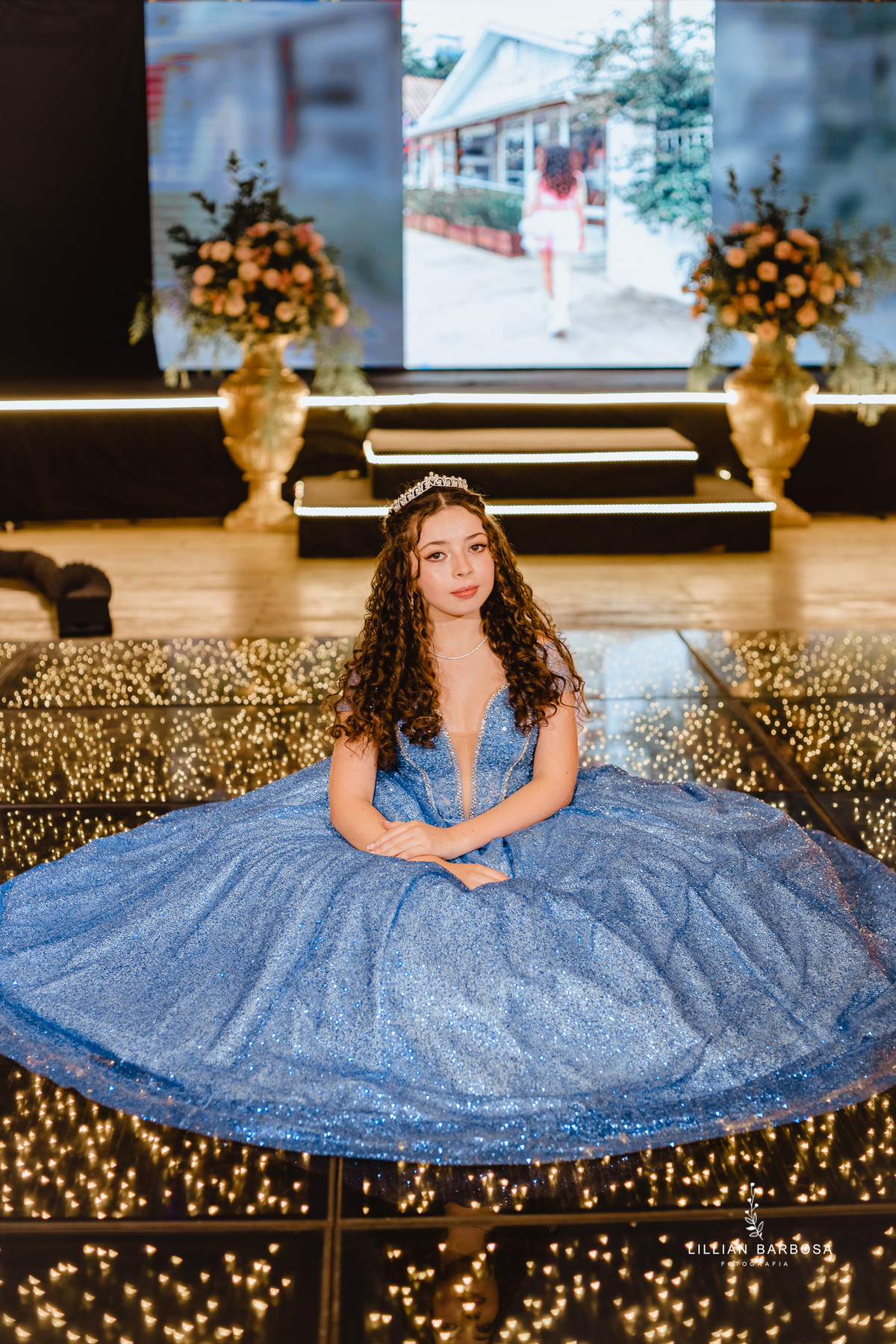 Festa-de-quinze-anos-vestido-Brilho-azul-fotografa-de-lauro-muller-santa-catarina