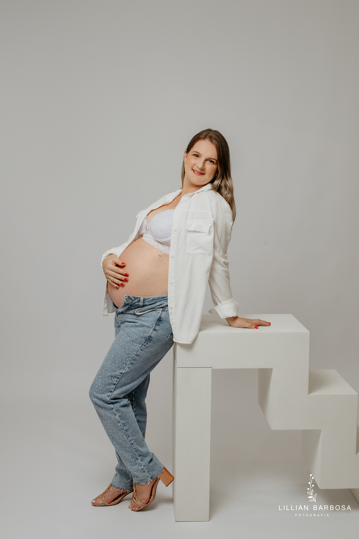 ensaio-de-gestante-espera-de-lia-ensaio-de-gravidinhas-bory-preto-calça jeans -estudio-lillian-barbosa-fotografa-de-lauro-muller-santa-catarin