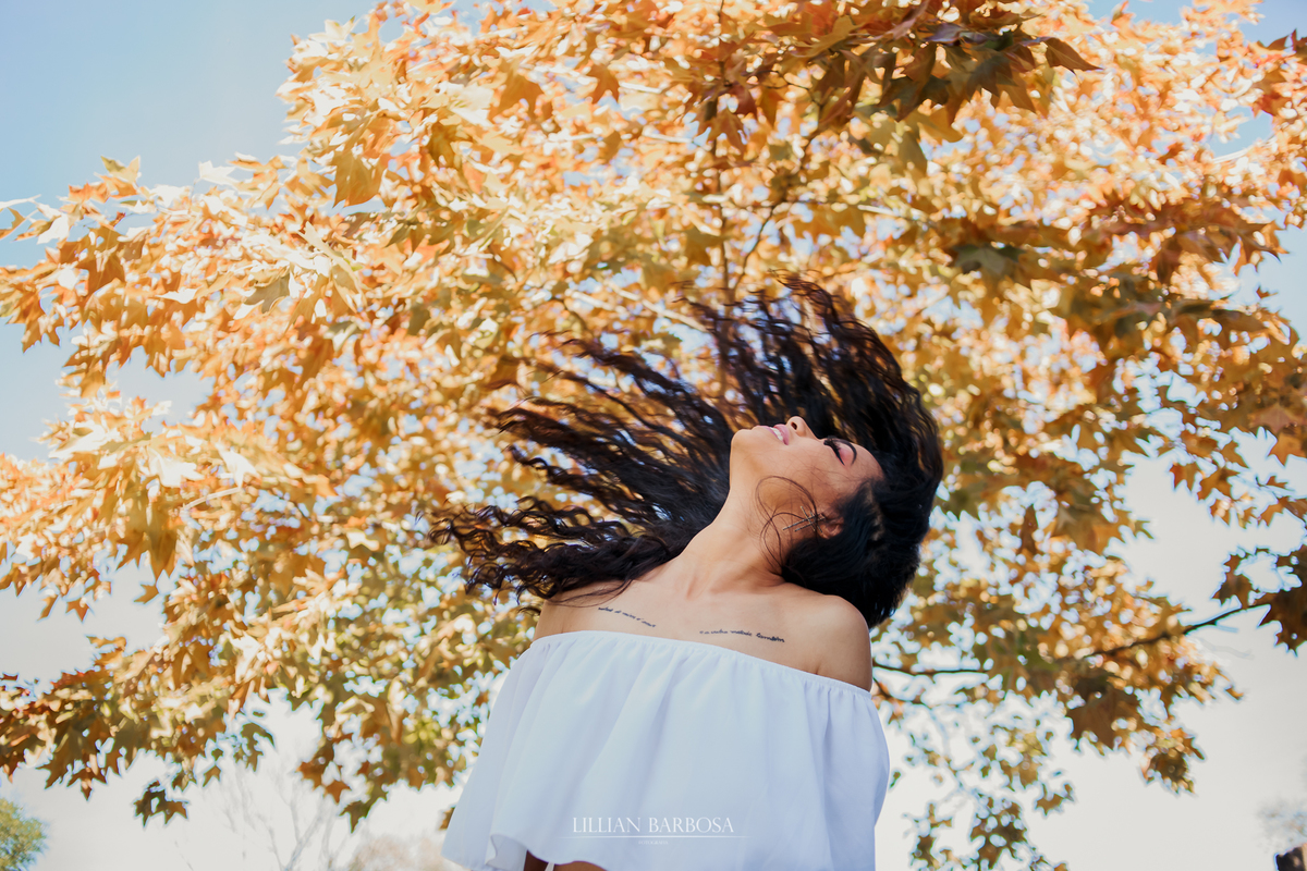 jogando o cabelo - ensaio de 18 anos na serra do rio do rastro