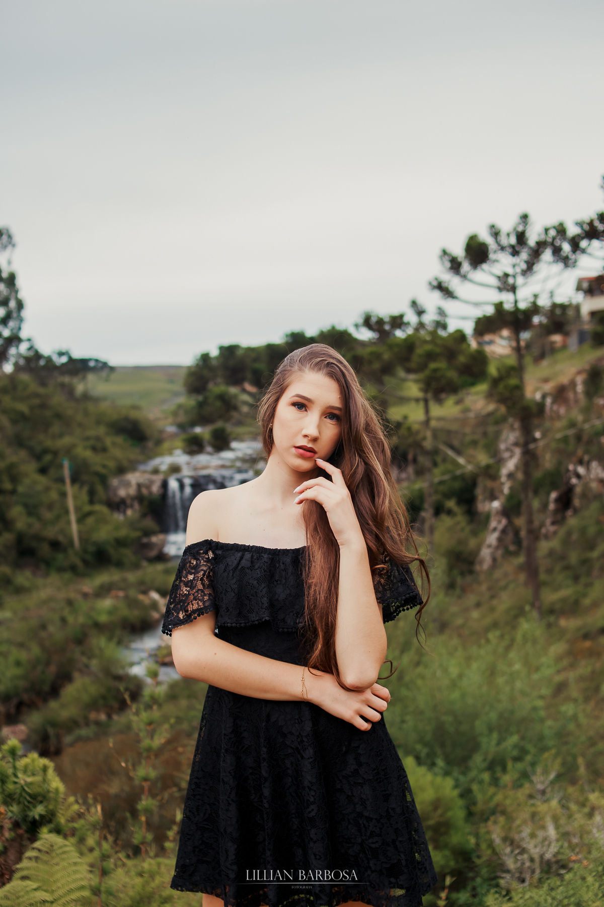 Ensaio de quinze anos na serra do rio do rastro cascata